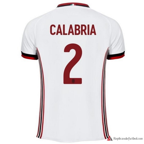 Camiseta Milan Segunda equipación Calabria 2017-2018